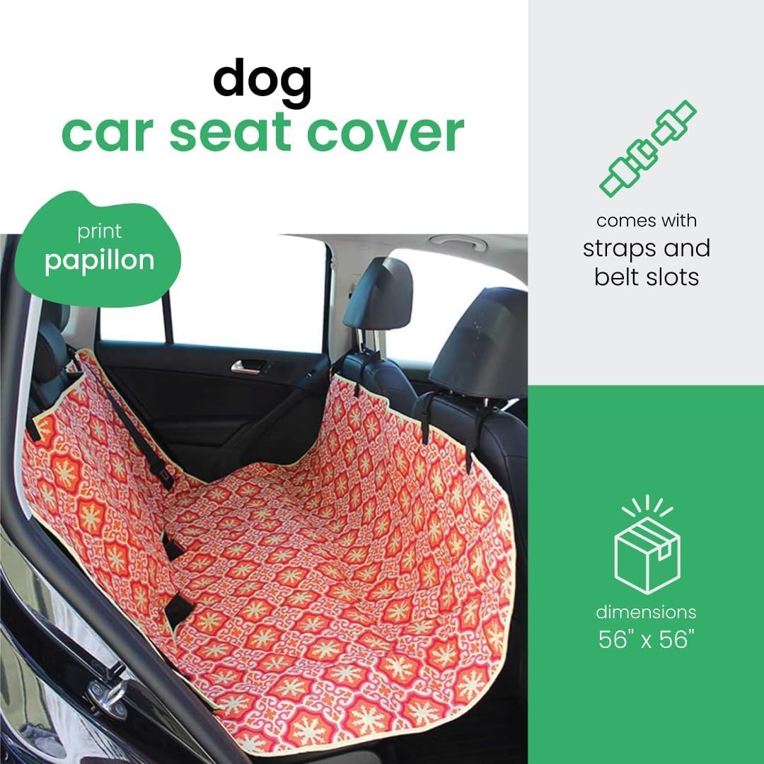3-in-1 Dog Car Seat Cover – Hammock & Seat Protector