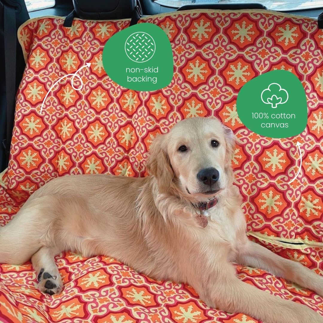 3-in-1 Dog Car Seat Cover – Hammock & Seat Protector