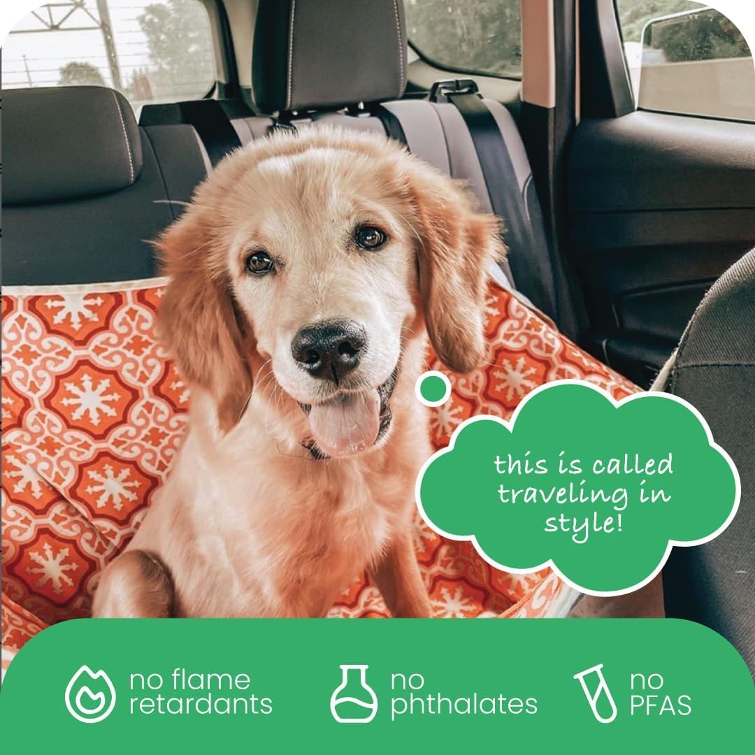 3-in-1 Dog Car Seat Cover – Hammock & Seat Protector