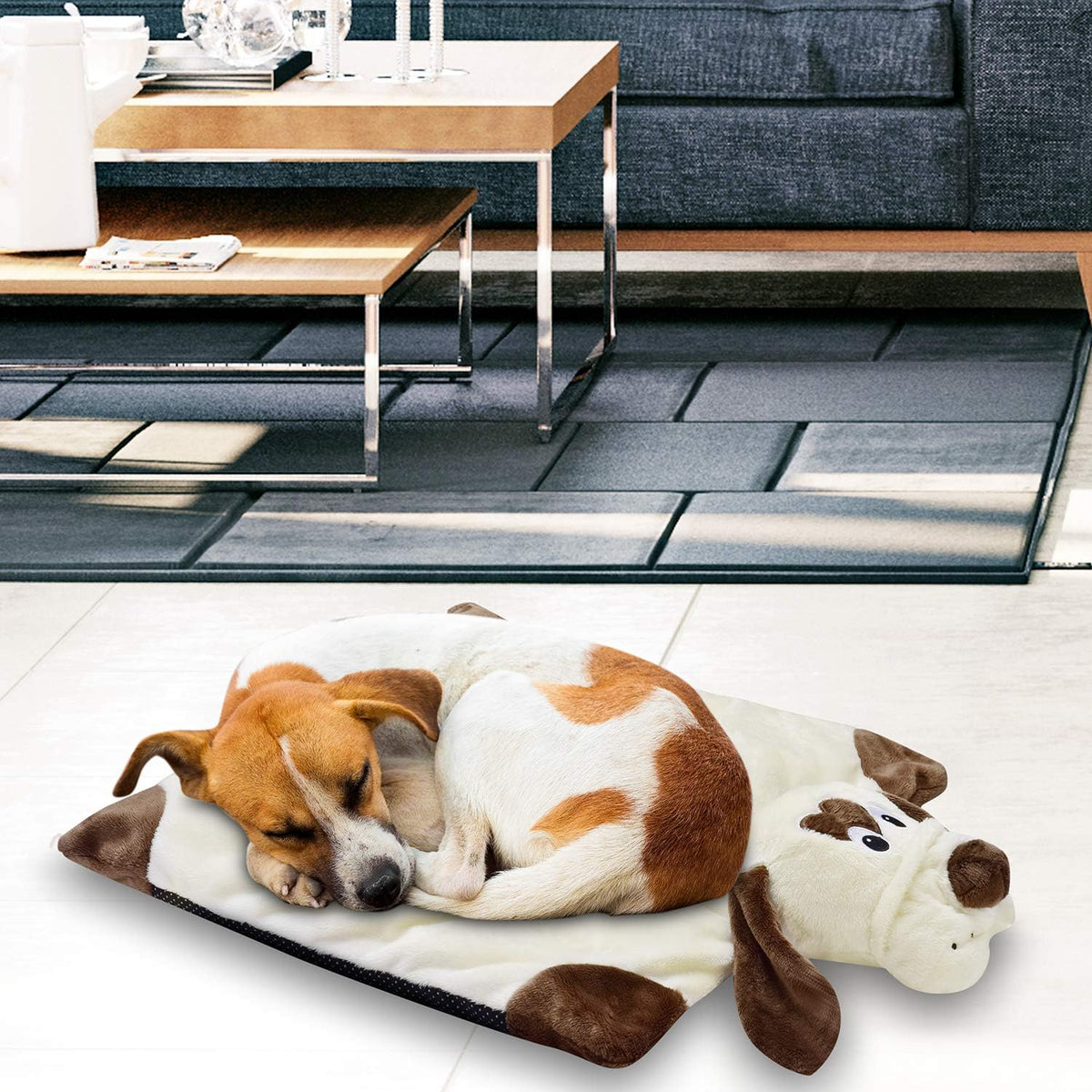 Puppy Heartbeat Comfort Toy – Soft Plush Cuddle Companion